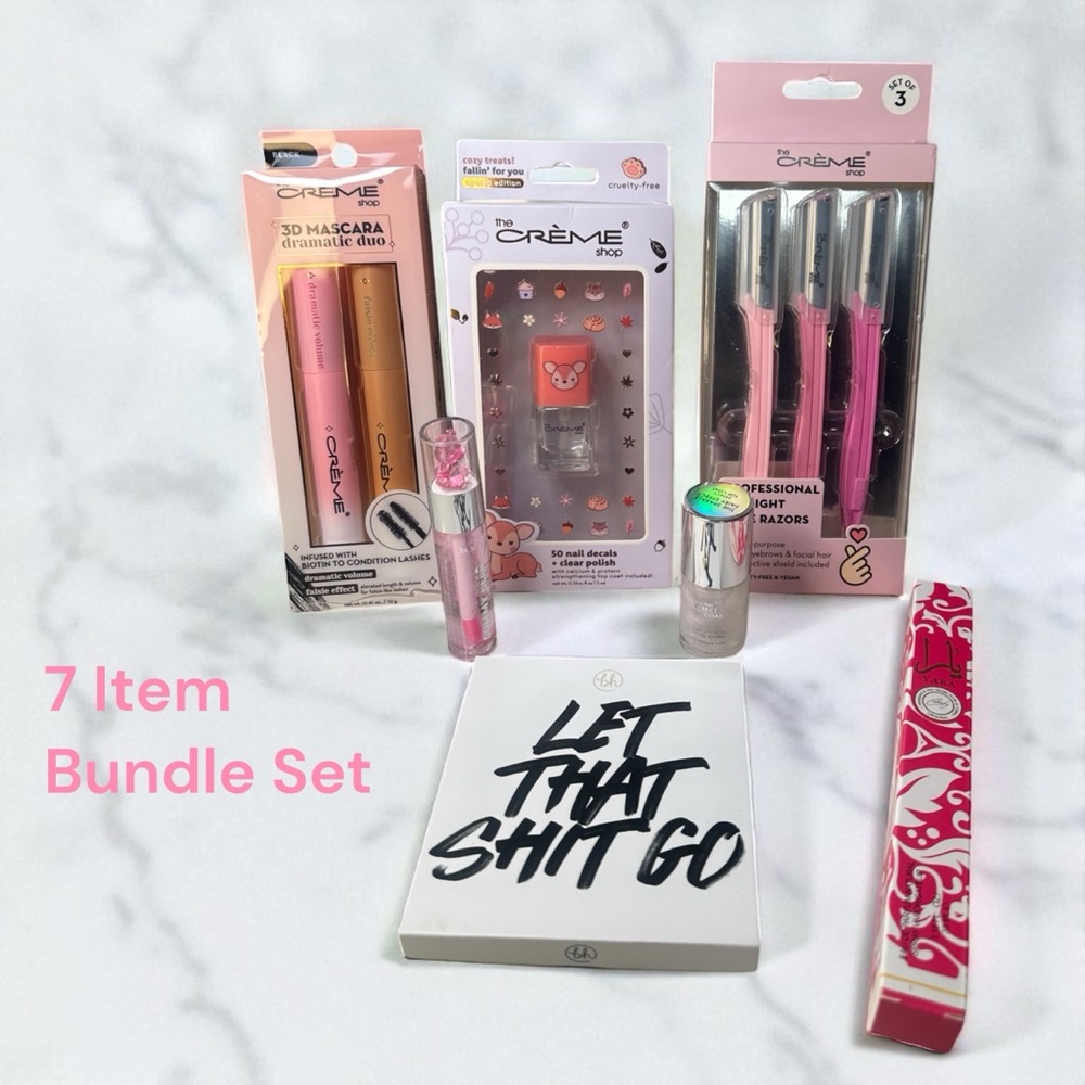 🌸 7-Piece Beauty Bundle Set –💖 The Crème Shop